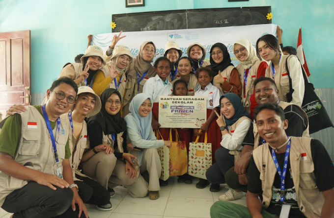 Menyapa Fajar Bersama Arah Pemuda: Transformasi Kampung Friwen Melalui Program Sapa Papua #5